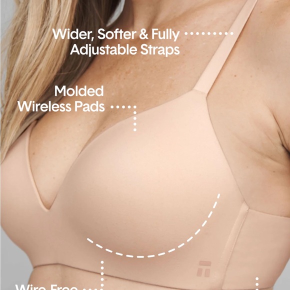 Tommy John Second Skin Lightly Lined Wireless Bra 38B Maple Sugar NWT. - Picture 3 of 3